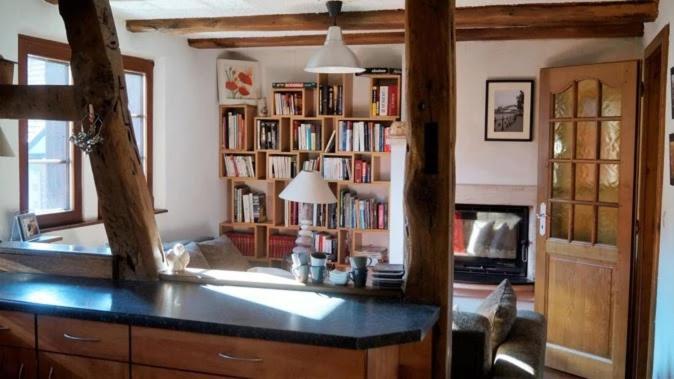 Gite Au Petit Ruisseau-Etage Et Combles-Maison Alsacienne 4 Personnes 4 Nuitees Minimum Langensoultzbach Екстер'єр фото