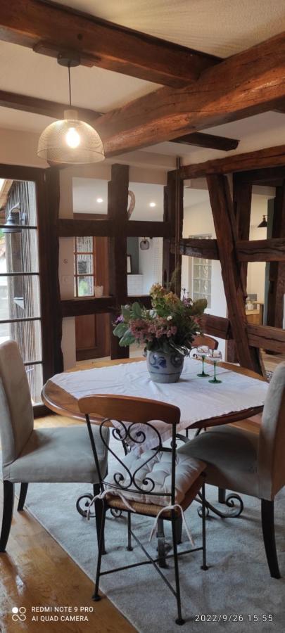 Gite Au Petit Ruisseau-Etage Et Combles-Maison Alsacienne 4 Personnes 4 Nuitees Minimum Langensoultzbach Екстер'єр фото