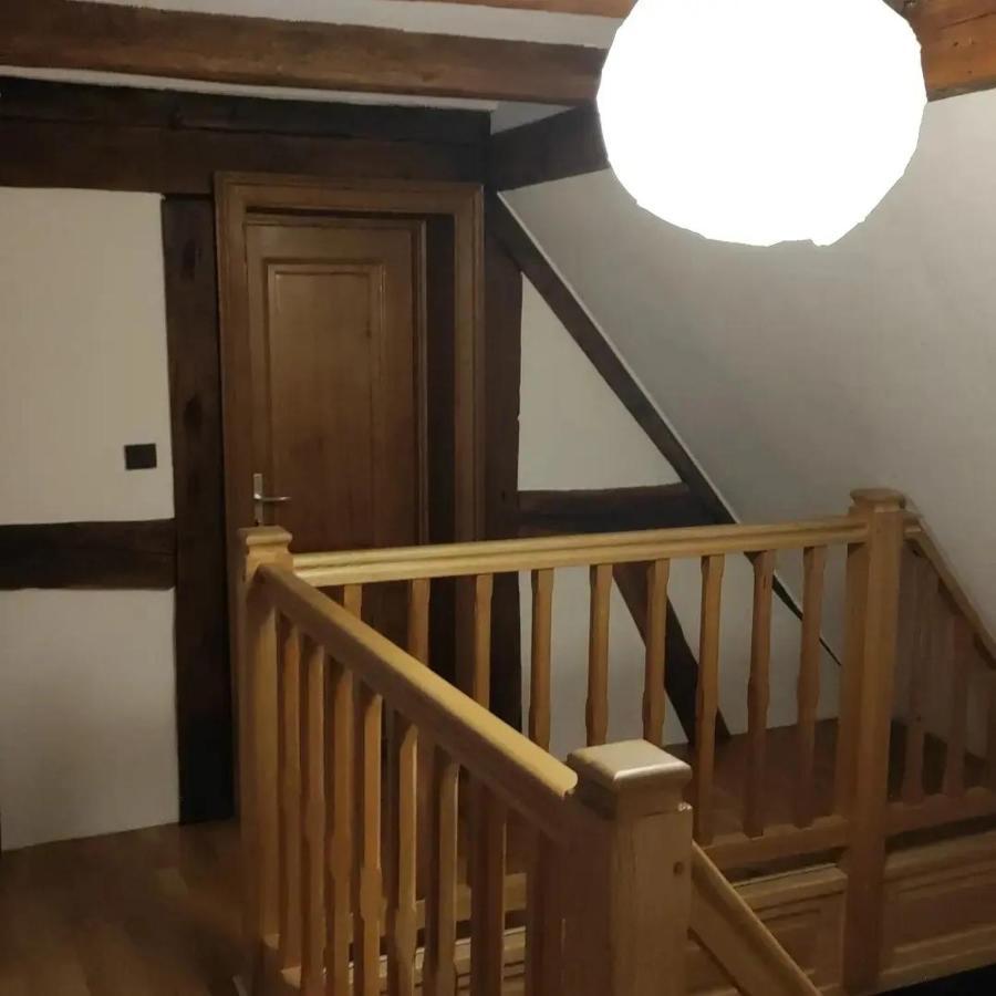 Gite Au Petit Ruisseau-Etage Et Combles-Maison Alsacienne 4 Personnes 4 Nuitees Minimum Langensoultzbach Екстер'єр фото