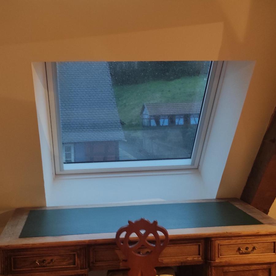 Gite Au Petit Ruisseau-Etage Et Combles-Maison Alsacienne 4 Personnes 4 Nuitees Minimum Langensoultzbach Екстер'єр фото