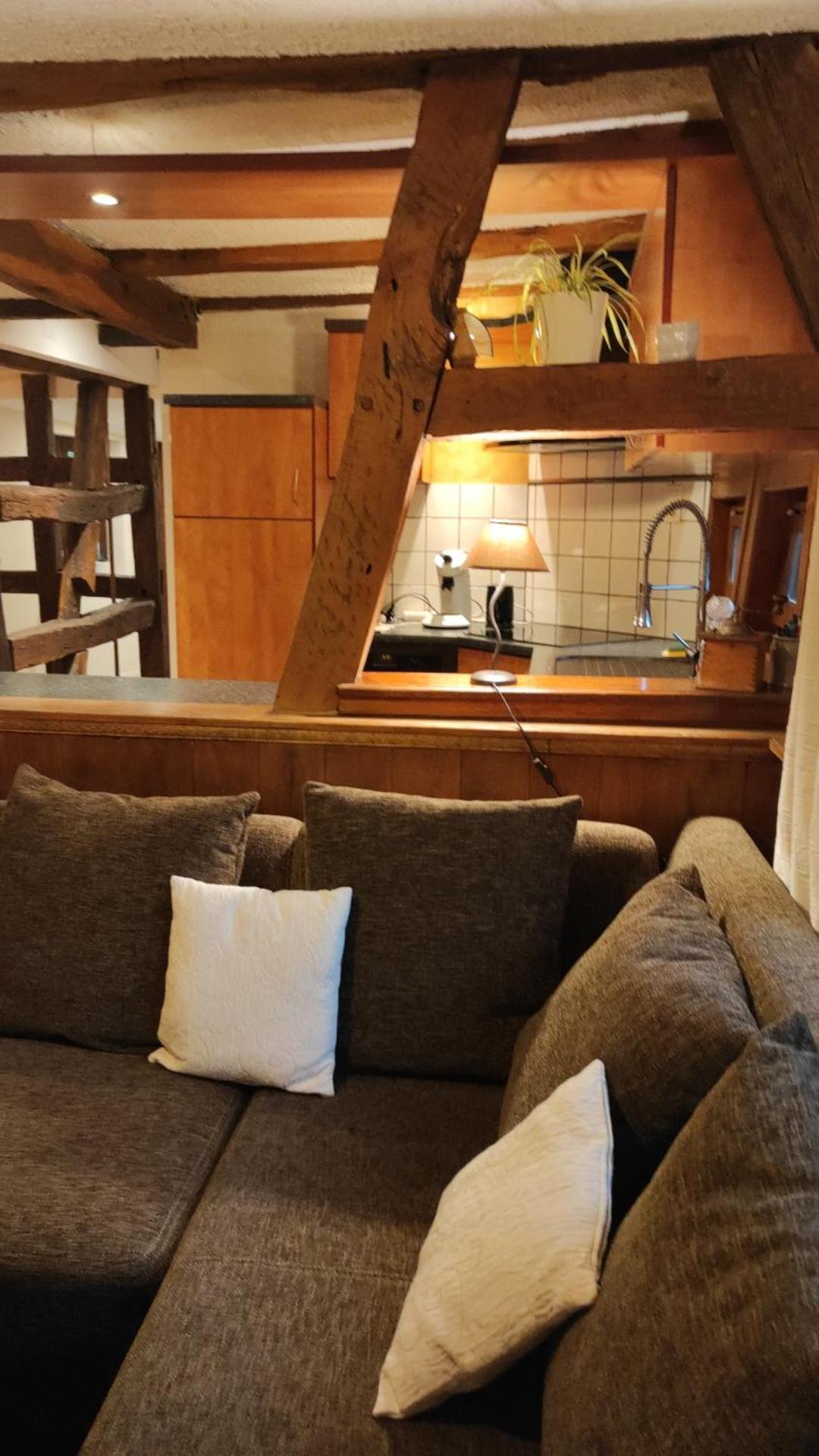 Gite Au Petit Ruisseau-Etage Et Combles-Maison Alsacienne 4 Personnes 4 Nuitees Minimum Langensoultzbach Екстер'єр фото